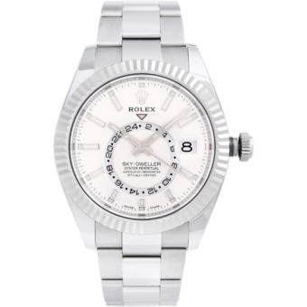 Rolex Sky-Dweller White Dial Automatic Men's Oyster Watch 326934WSO