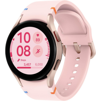 Samsung Galaxy Watch FE 40mm Bluetooth AI Smartwatch w/Fitness Tracking, BIA Sensor, Personalized HR Zones, Heart Rate Tracker, Sleep Monitor, 2024, Pink Gold [US Version, 1Yr Manufacturer Warranty]